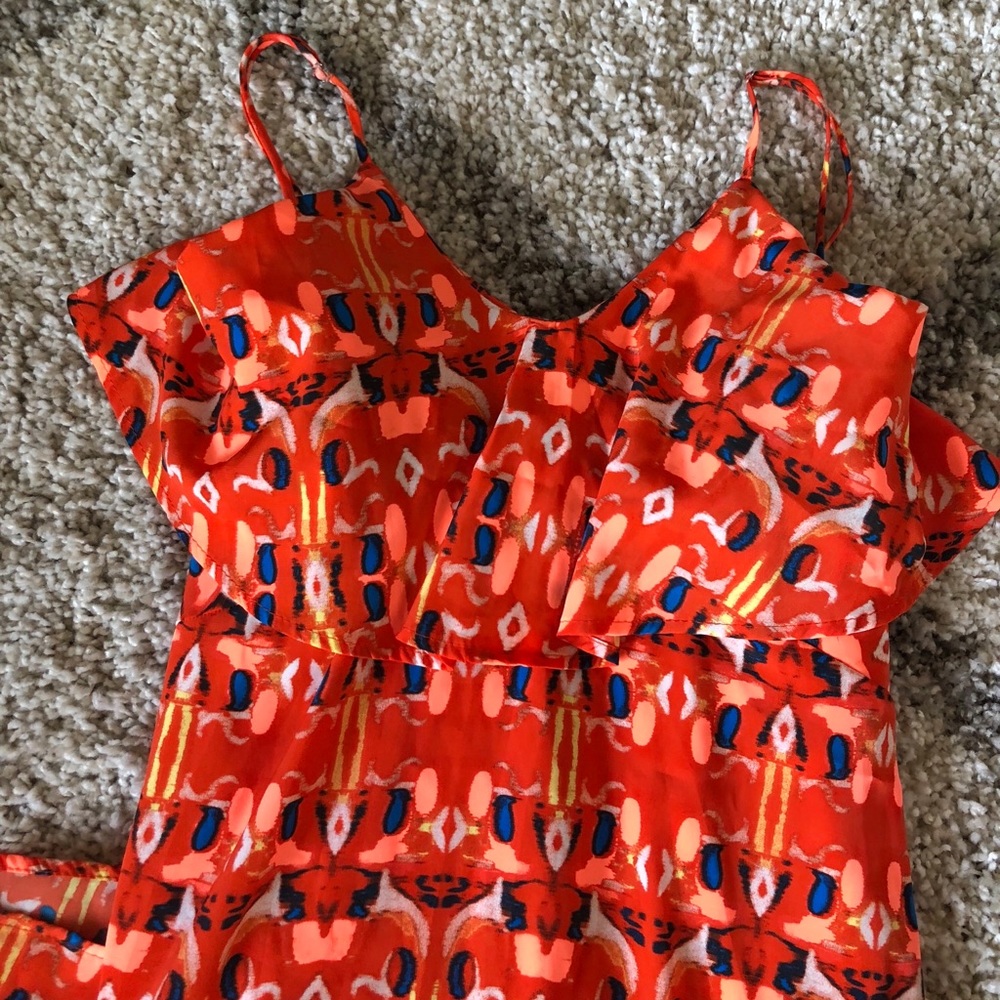 Orange Maxi Dress